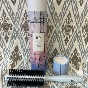 R+Co round hair brush NEW